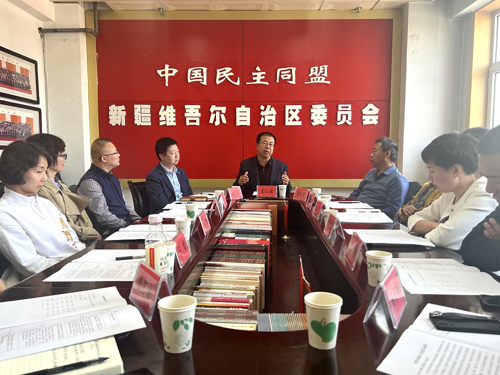 民盟新疆参政议政委员会召开2023年第一次工作会议 (1).jpg